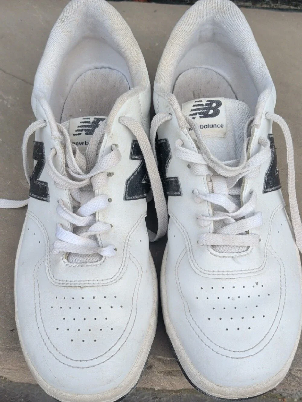 New Balance Men's White Sneakers